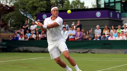Marcus Willis caused a Wimbledon sensation