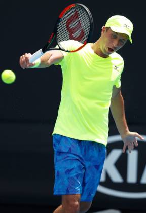 Philip Kohlschreiber perfected his backhand en route to victory. (Zimbio)