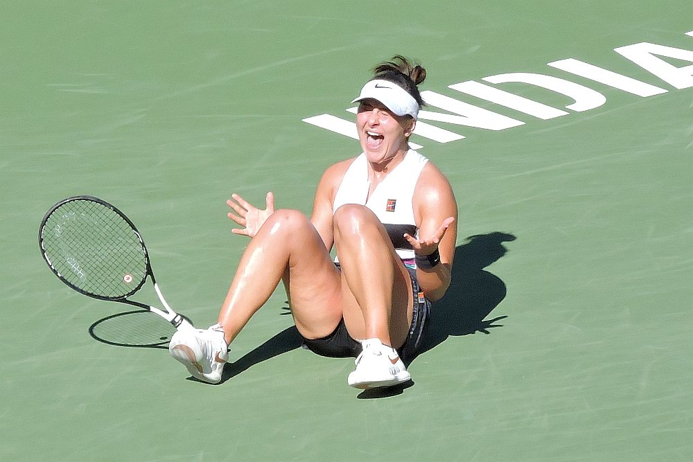 Bianca Andreescu becomes the youngest WTA Premier Mandatory champion at Ind...