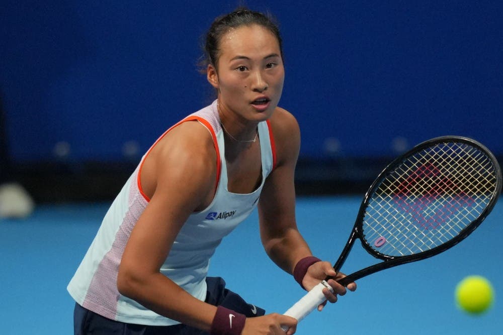 Chinese Tennis Prodigy Zheng Qinwen Clinches First WTA Singles