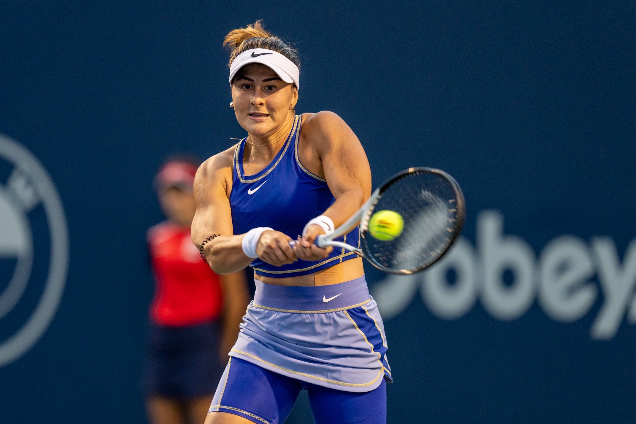 Andreescu happy to earn first main draw win at Wimbledon