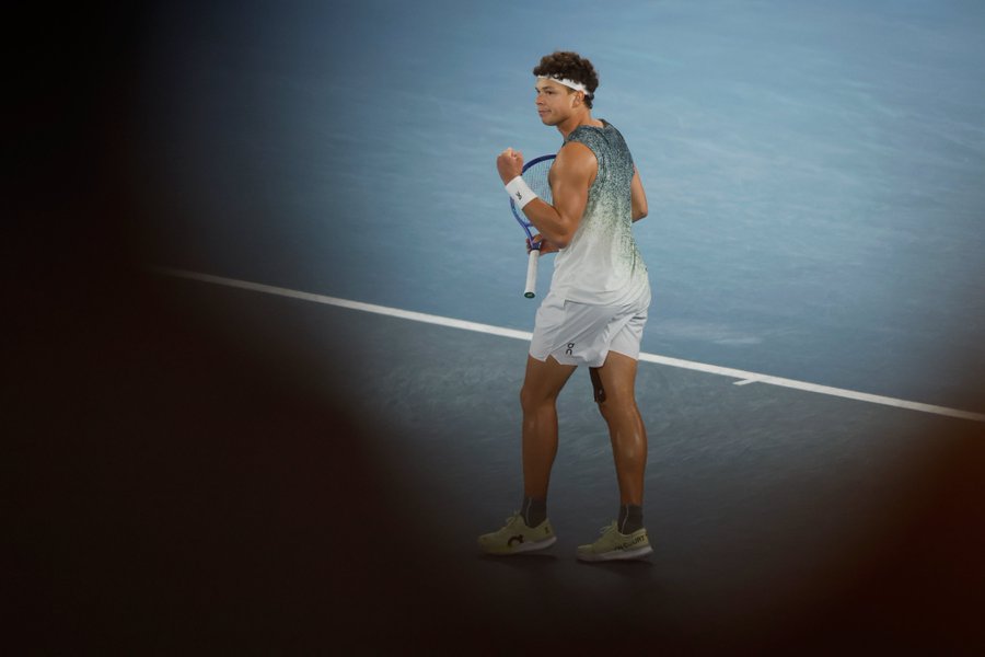 Ben Shelton (@AustralianOpen - X)