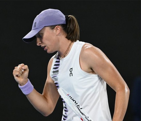 Iga Swiatek (@AustralianOpen - X)