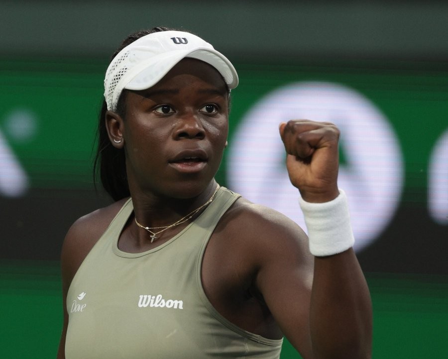 Victoria Mboko (@BNPPARIBASOPEN - X)