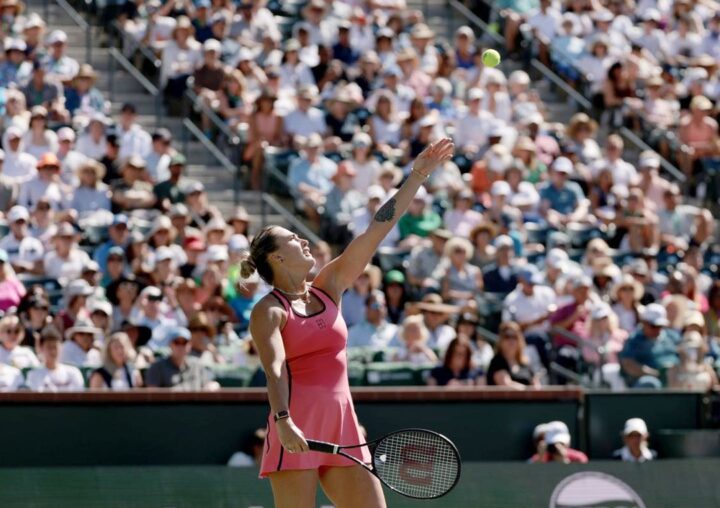 Aryna Sabalenka (@BNPPARIBASOPEN - X)