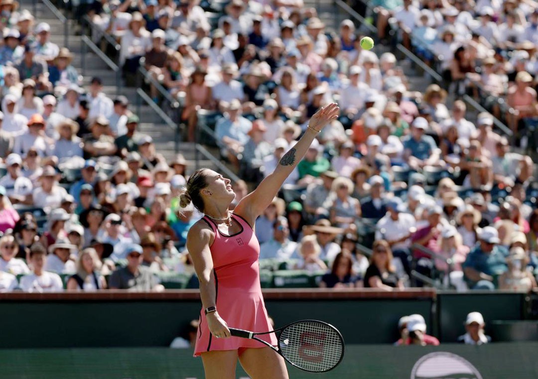 Aryna Sabalenka (@BNPPARIBASOPEN - X)